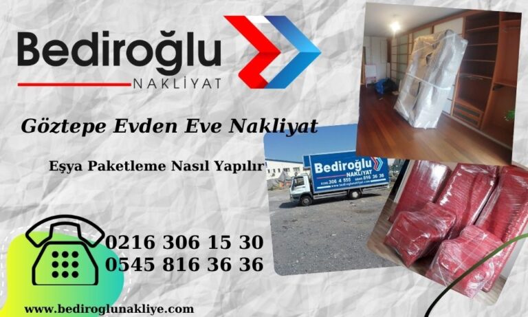 Göztepe Evden Eve Nakliyat » BEDİROĞLU NAKLİYAT